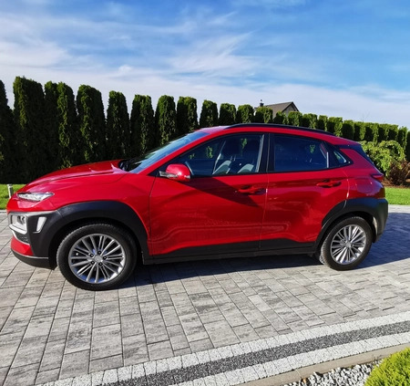 Hyundai Kona cena 75900 przebieg: 81000, rok produkcji 2019 z Legionowo małe 121